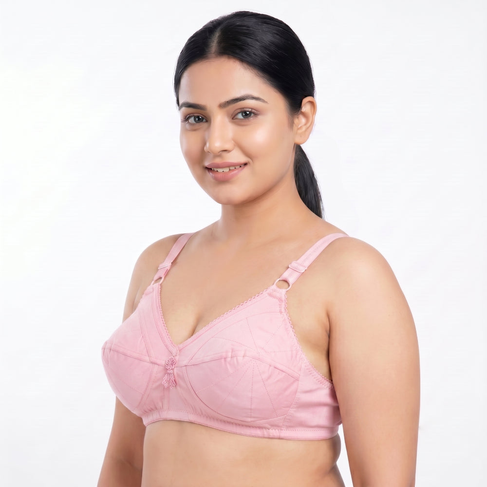 JULIET MATERNY Bra | Soft Cotton Comfort Fit Women’s Everyday Bra | KB251005816