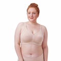 ROSA Plus-Size Minimizer Bra (Large Bust Edition) | D Cup | 3 Hook | Side Breast Control | Adjustable Support | Comfortable Daily Fit | CB260516A123