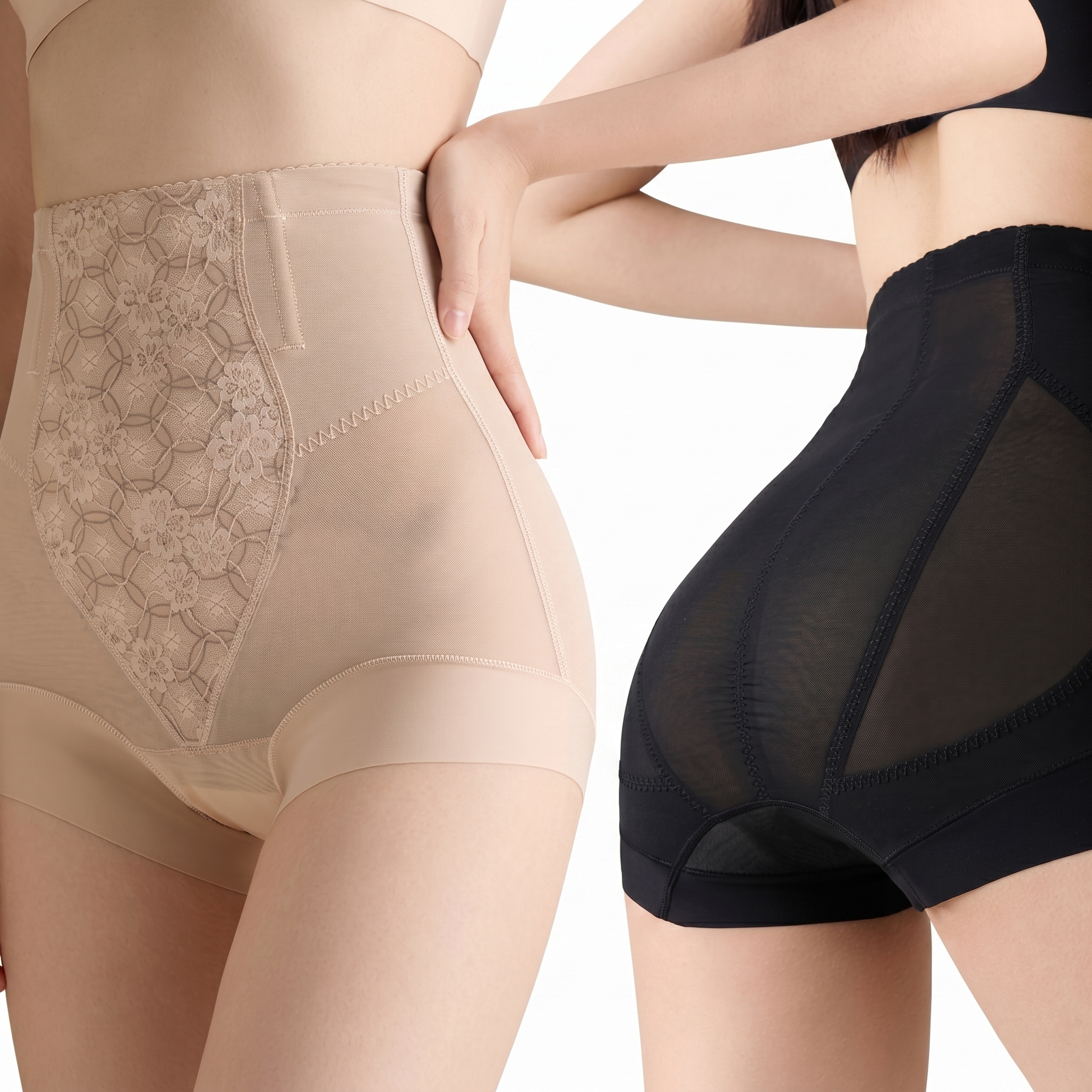 High Waist Traceless Shaping Pants (Plus Size Bundle Edition) Hip Lift | Belly Control | Seamless Daily Comfort | ISHR260522A137