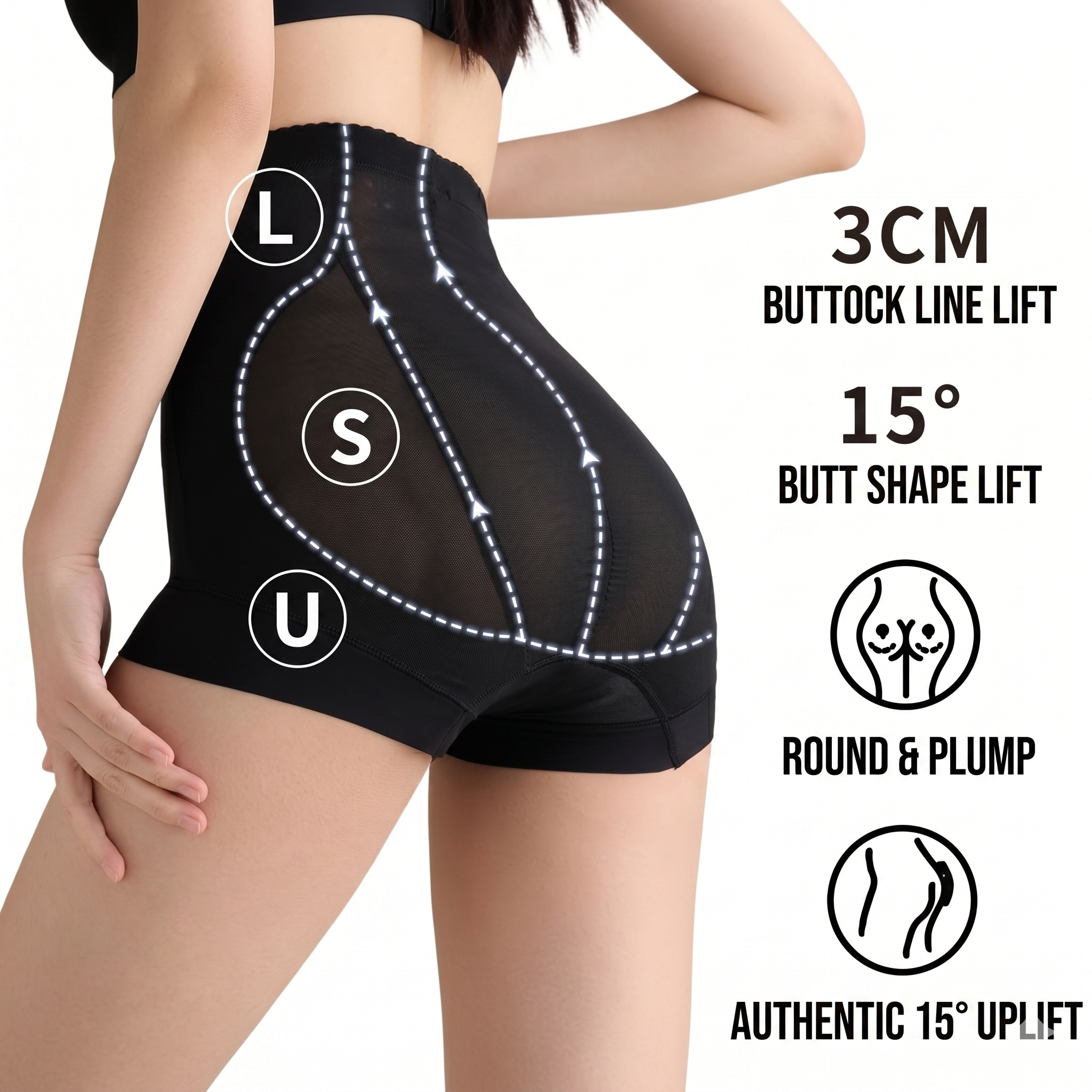 High Waist Traceless Shaping Pants (Plus Size Bundle Edition) Hip Lift | Belly Control | Seamless Daily Comfort | ISHR260522A137