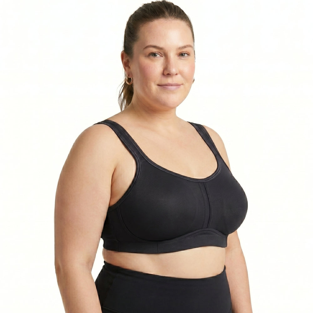 ZIVA Large Size Wireless Full Coverage Bra (Ultra-Thin Edition) | Cup D | Plus Size Support | Sports & Casual Wear | Lightweight Comfort | CB260616A148