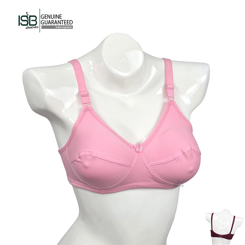 GUDDI FOURWAY BRA (Cup C) 4-Way Stretch Support | Indian Imported | Firm Shape &amp; Daily Comfort | IB260221992