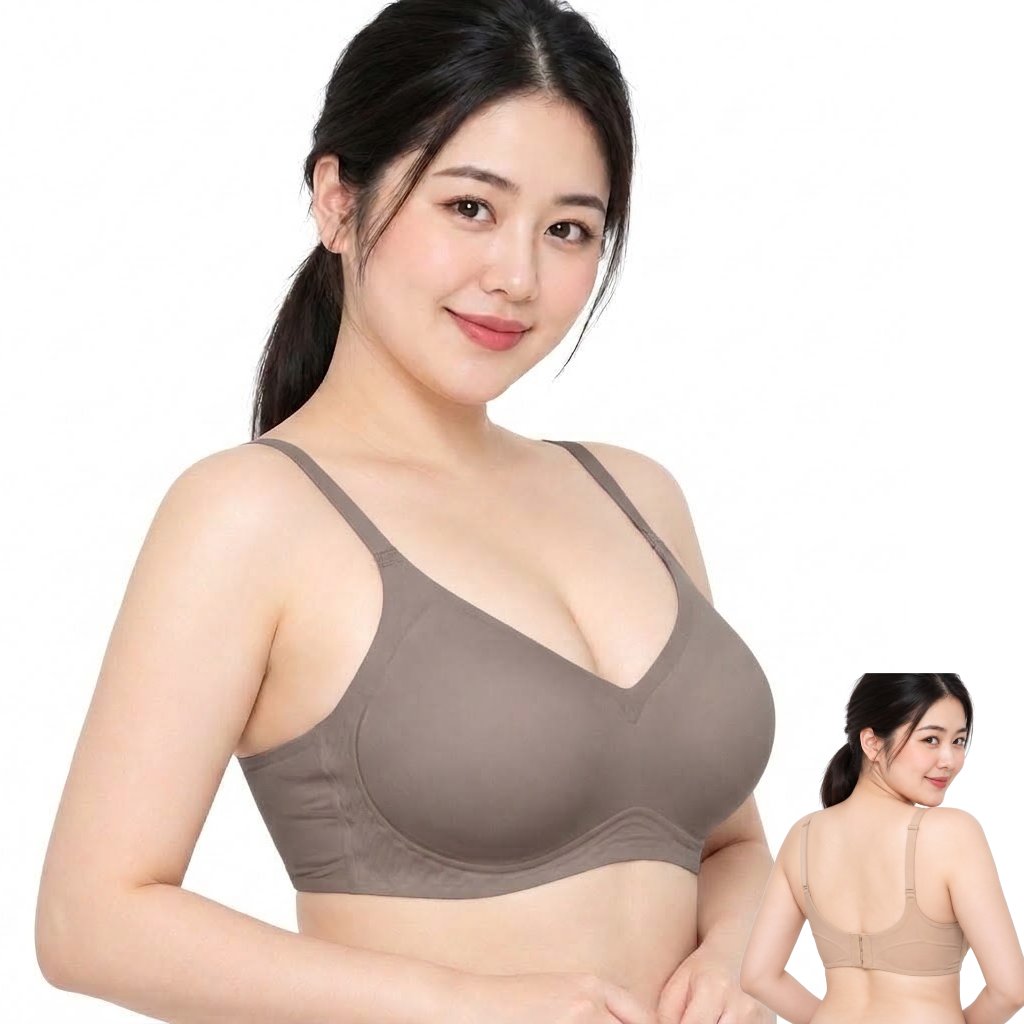 RELI Jelly Bra No Wire T-Shirt Bra (Support Edition) | Push-Up | Seamless Comfort | Soft Everyday Support | CB260623A164