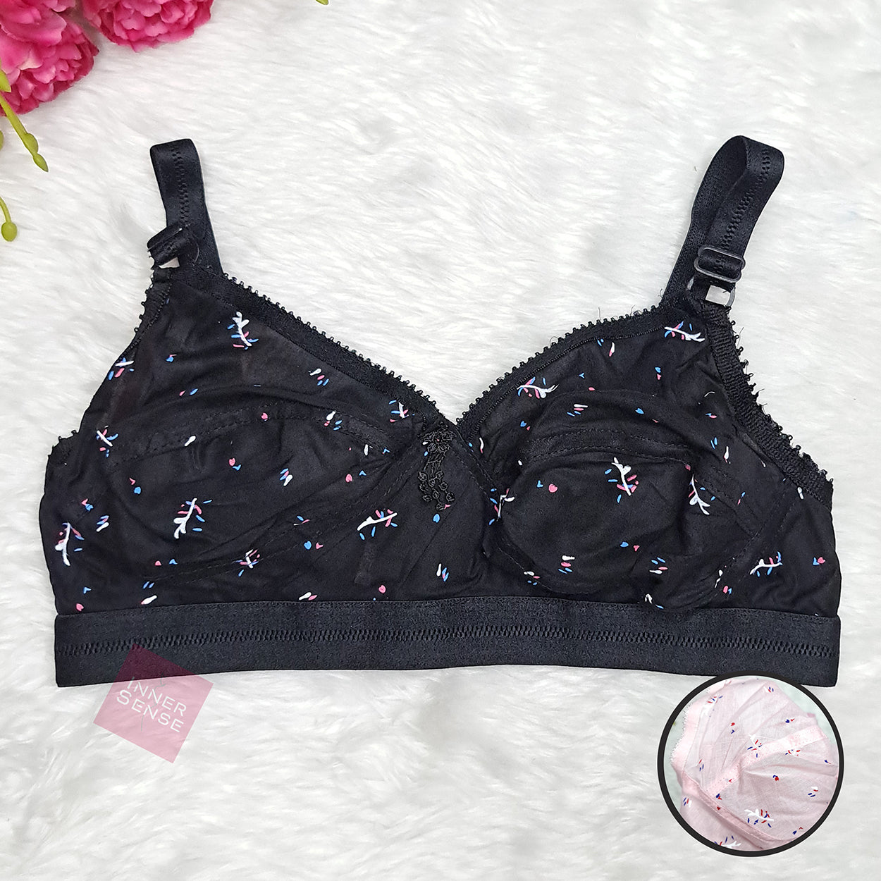 Likeme Soft Print Boil BRA (2/3 hook) | KB21021001 | Limited Stock