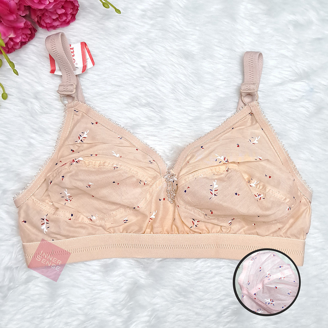 Likeme Soft Print Boil BRA (2/3 hook) | KB21021001 | Limited Stock