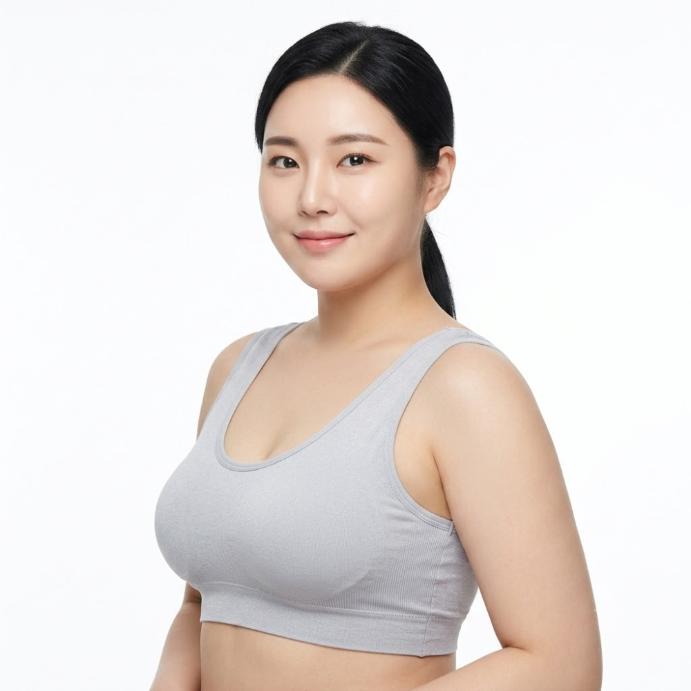 NAQA Seamless Plus Size Vest Underware (Summer Comfort Edition) | Fixed Cup | Breathable | Beautiful Back | Lightweight Daily Wear | CT260703A185