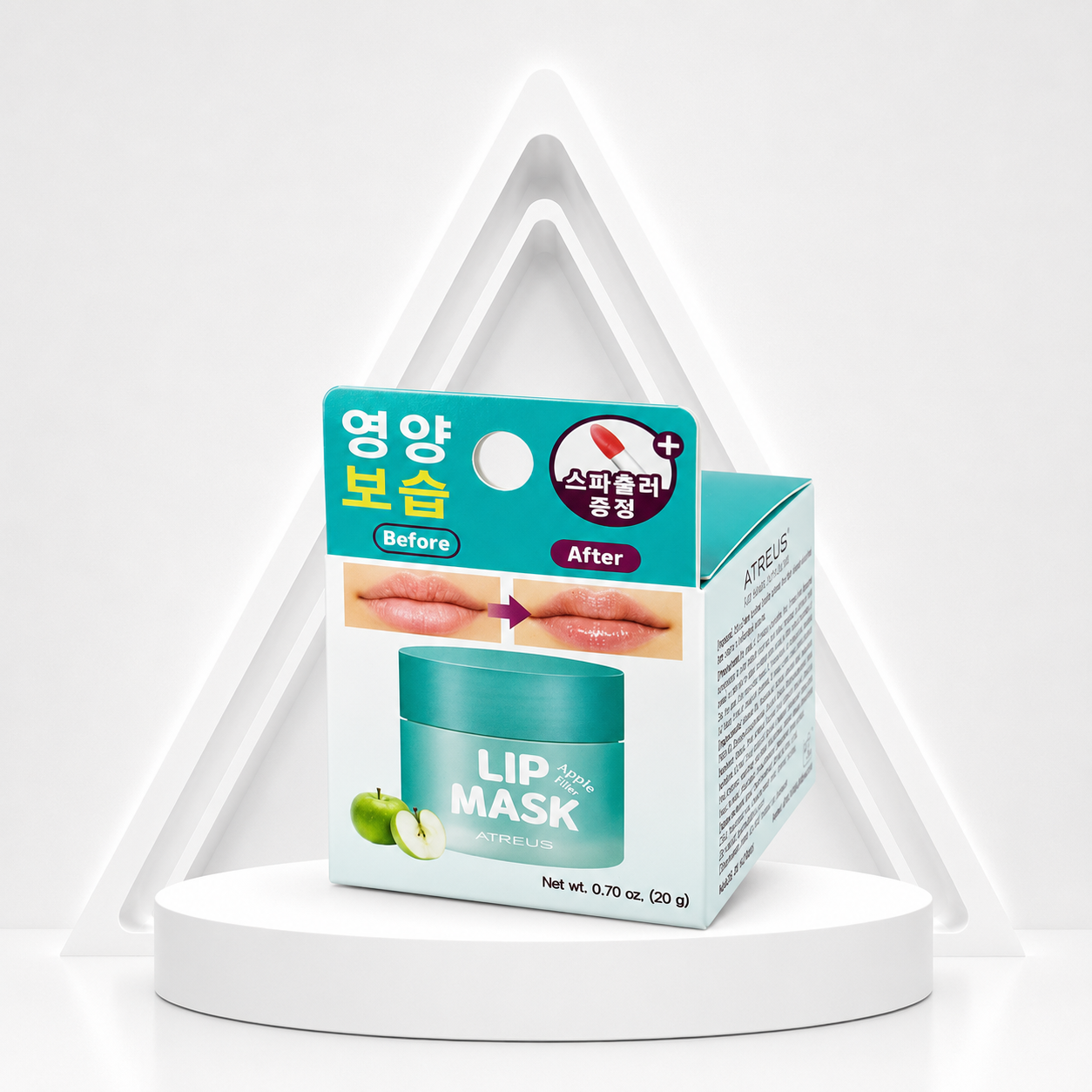 ASUS Lip Mask Apple Line 20g 🇰🇷 Overnight Lip Care • Deep Moisture • Soft & Smooth Lips | ISBK260722A233