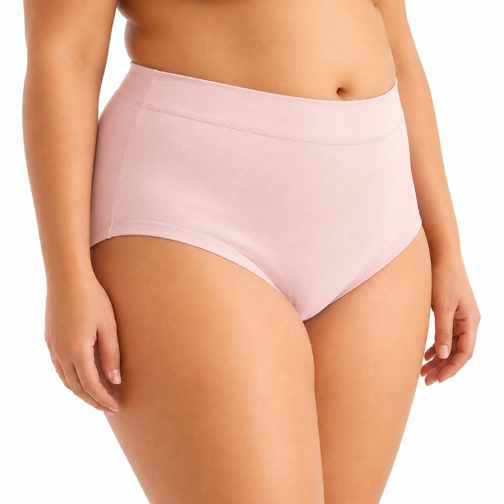 China Large Comfort Panty (5XL) High HIP | Recommended Waist 32–54 Inch | Soft Stretch Fit | Daily Comfort Wear | ISCP260709325