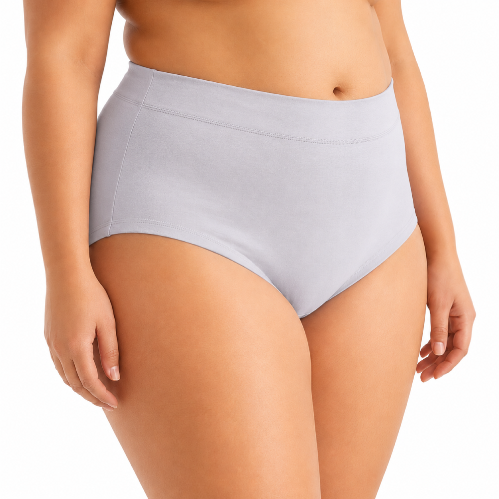 China Large Comfort Panty (5XL) High HIP | Recommended Waist 32–54 Inch | Soft Stretch Fit | Daily Comfort Wear | ISCP260709325