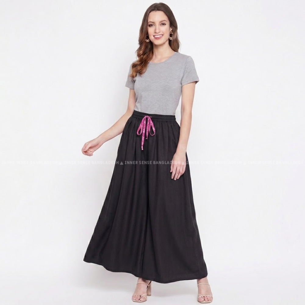 Ultimate Comfort Wide Leg Full Day Comfort Big Skirt Palazzo | ISMT260626A170