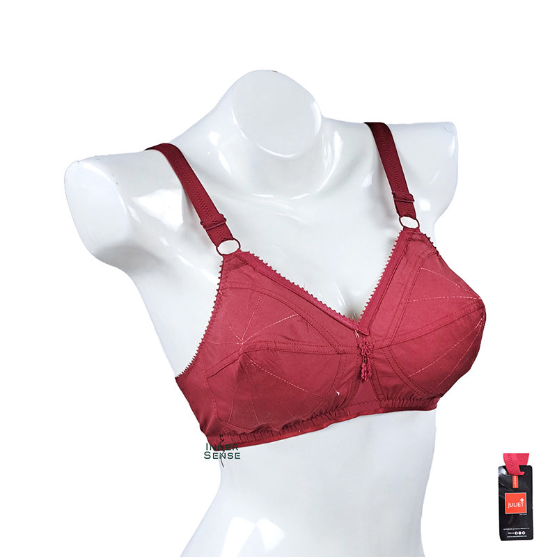 JULIET MATERNY Bra | Soft Cotton Comfort Fit Women’s Everyday Bra | KT251005816