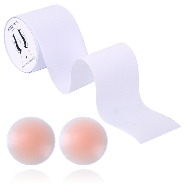 Large Bust Breast Patch Tape Roll | Anti-Sagging | Transparent Boob Tape | Breast Lifting & Support Tape | ISMT260903A358