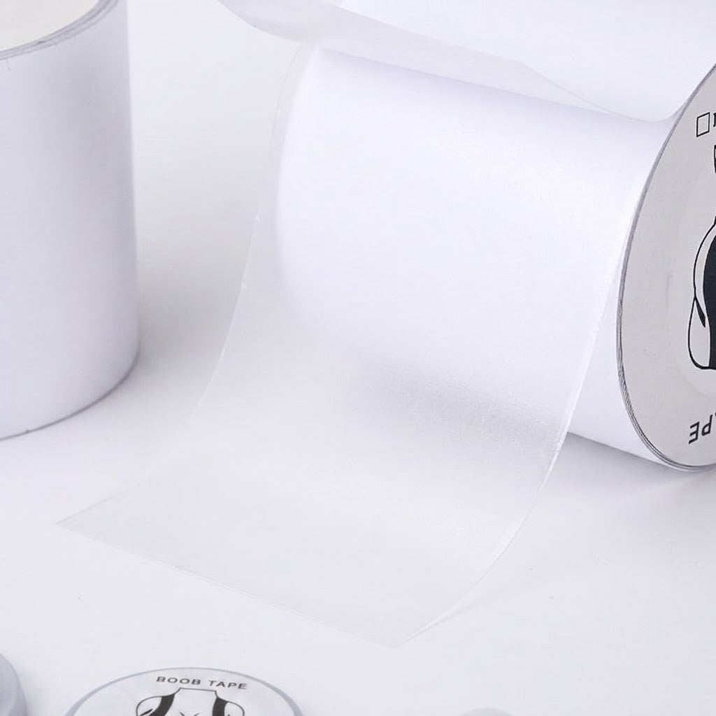 Large Bust Breast Patch Tape Roll | Anti-Sagging | Transparent Boob Tape | Breast Lifting & Support Tape | ISMT260903A358