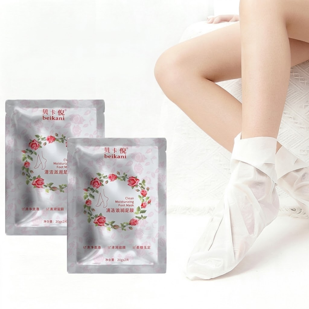 Korean Hydrating Peeling Foot Mask | Exfoliating Foot Film | Skin Rejuvenation | Repair & Moisturizing Foot Care | ISBK260719A209