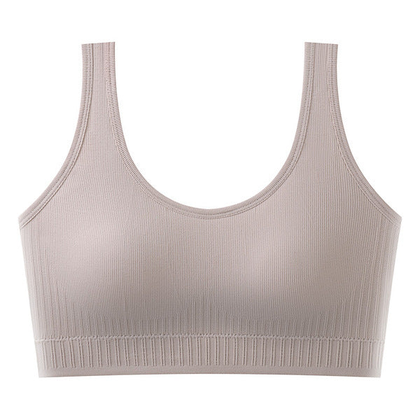SIVO Beauty Back Vest Fixed Cup No Steel Ring, Push Up, Wrap Bra Plus Size chubby girl Beauty Back breathable vest style, yoga running, China Imported | CT250726769