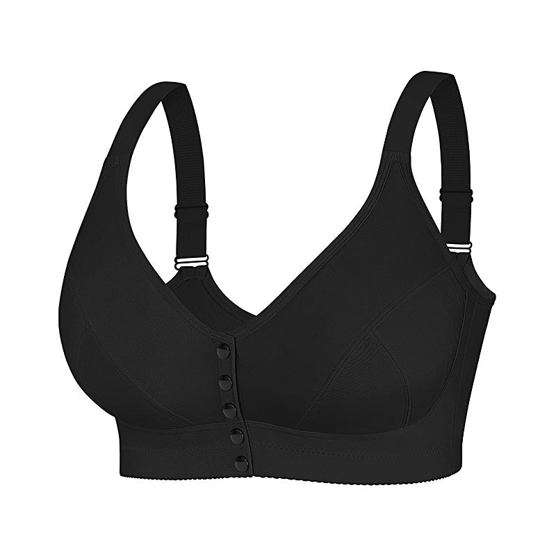 POMI Extra Large Size Bra European &amp; American Size | Front Button | Glossy Finish | Adjustable Shoulder Straps | Plus Size Intimates | China Imported | CB251222889