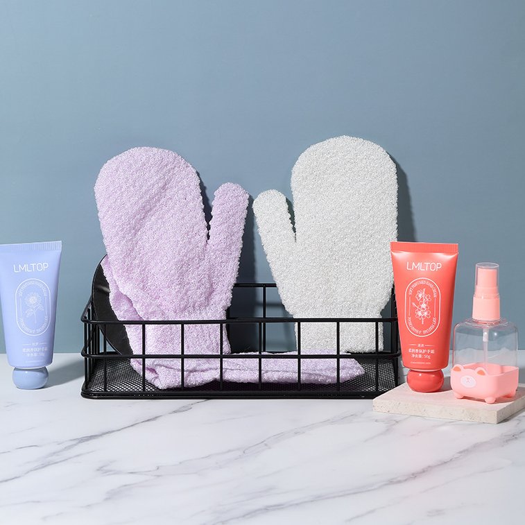 Ramila Exfoliating Bath Glove | Deep Cleansing | Body Scrub | Dead Skin Remover | Shower Bath Glove | ISMT260722A212