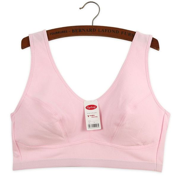 YUKI Intimates Pure Cotton Vest-Style Bra | Non-Wired | Thin &amp; Comfortable | Mother's Intimates Bra | China Imported | CT250829798