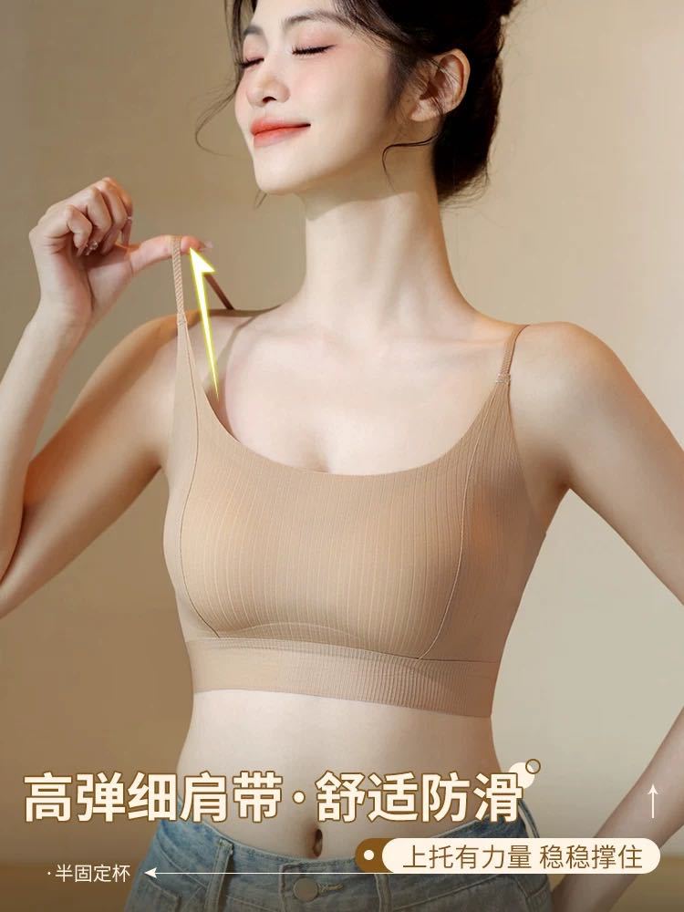LOYA Southeast Asia Seamless Vest Bra Comfortable Push-Up | Side-Closing | Vietnam–Thailand Style Women’s Bra | China Imported | CB251229899