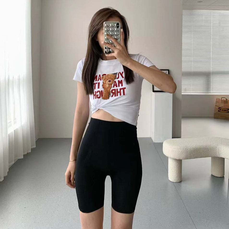 Hip-Lifting Strong Shaping Pants (Yoga Safety Edition) Belly Tightening | Waist Control | Traceless Body Fit | ISHR260409A049