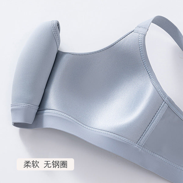 HAVU Solid Color Large Size Women’s Underwear | Push-Up | Adjustable | Wire-Free | Comfortable | Light &amp; Breathable Thin Bra China Imported | CB251122862