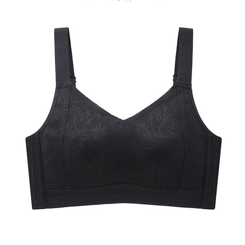 QAMI Ultra-Thin Rabbit Ear Cup Bra | Large Chest Minimizer | Adjustable Strap | No Steel Ring | Anti-Sagging Full Cup Bra | China Imported | CB250824794