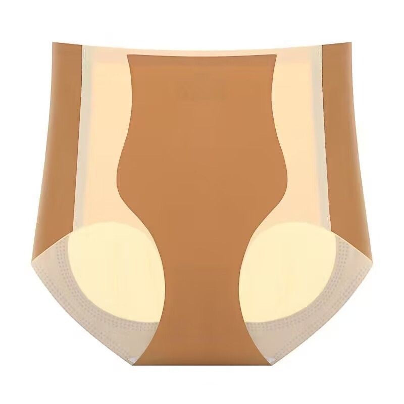 Ice Silk High-Waist Belly-Contracting Shapewear Briefs Waist Slimming  | Belly Shaping | Postpartum Support | Seamless | Hip Lifting | SHAPEWEAR | ISHR260121937