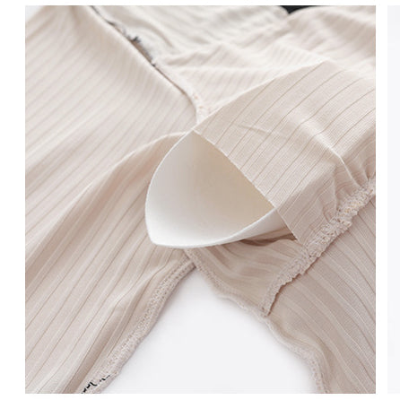 Korean style Summer thin modal cool feeling with Removable chest pad large size dress sexy can be worn outside | M L XL 2XL 3XL | CLS25031188707