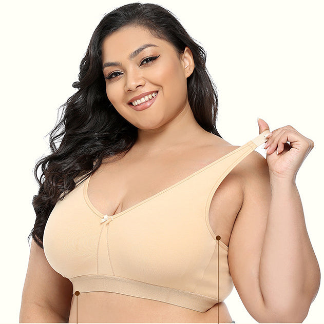LYNA Plus size BlissFit Seamless Brawomen's bra seamless traceless | 36 to 52 | CB250722762