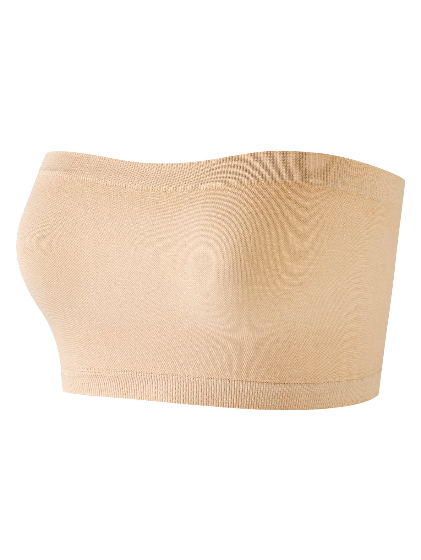 LIXA Skin-Colored Tube Bra One-Piece Bandeau Top | Anti-Exposure | Integrated Chest Wrap | Tight-Fitting Comfort | China Imported | CB260116929
