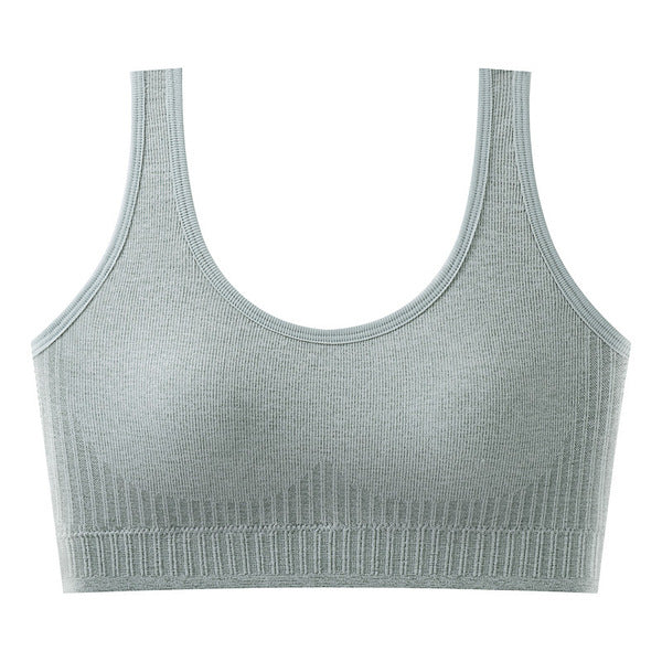 SIVO Beauty Back Vest Fixed Cup No Steel Ring, Push Up, Wrap Bra Plus Size chubby girl Beauty Back breathable vest style, yoga running, China Imported | CT250726769