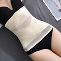 Women’s Mesh Cross Belly Belt (Breathable Waist Shaper) Small Belly Control | Slim Waist Seal | Lightweight Body-Shaping Support | ISHR260215982