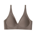 MYXO Seamless Jelly Strip Women's Push-Up Wireless | V Bra | Soft Support | Spring–Summer Thin | Glossy Finish | Comfortable Daily Wear | CB260205966