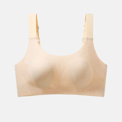 QURI Plus Size Ultra-Thin Traceless Rabbit Ear Full Cup Bra Breathable | Large Chest Support | Gather-Up | Paramammary Breast Cover | Chubby Girl Friendly | China Imported | CB251221884