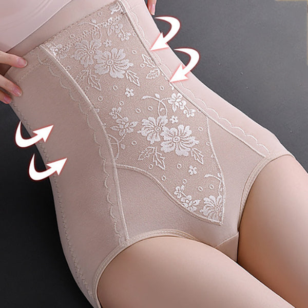 High Waist Pure Cotton Shaping Pants (Slimming Edition)Abdominal Control | Waist Slimming | Hip Shaping Comfort | ISHR260416A070