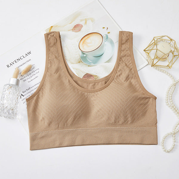 ZUVI Vest Plus Size Non-Wired Sports Sleep Bra | CT250839799