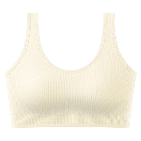 SIVO Beauty Back Vest Fixed Cup No Steel Ring, Push Up, Wrap Bra Plus Size chubby girl Beauty Back breathable vest style, yoga running, China Imported | CT250726769