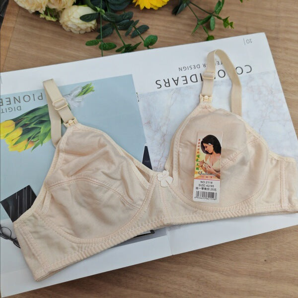 Maternity / Nursing Front Open Bra (China Imported) Easy Feeding Design | Soft Support | Comfortable Mom Care | CB2303092118