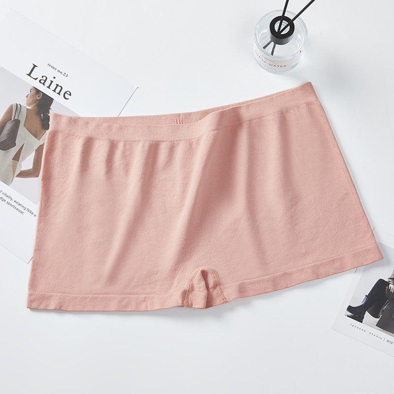 Leisure Explosions Ladies Boxer Underwear | High Elastic Comfortable Seamless Waist Boxer Shorts | CP251221887