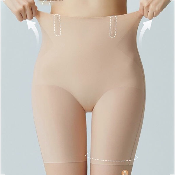 Butt-Lifting Seamless Tummy Control Safety Shorts (Mulberry Silk Edition) Invisible Summer Shapewear | High Comfort | Smooth Body Fit | ISHR260402A032