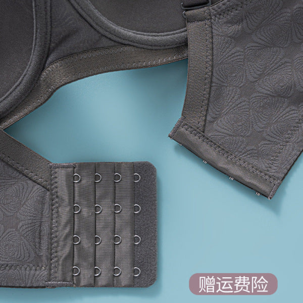 OLIN Jacquard Light Cup Support Bra Large Chest Small Look | D CUP | Steel&nbsp; Ring | Upper Support | Gathered &amp; Anti-Expansion | European–American Style | China Imported | CB251222888