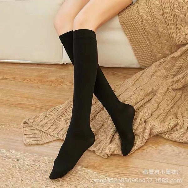 Socks Women’s Winter Long Snow Socks | Warm Thickened Fleece-Lined Knee-High Floor Cushion Socks | WRN251117852