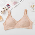TENY Women's Non-rimless Non-sponge Cotton Vest-type Bra (Plus Size B Cup) | CB250729772