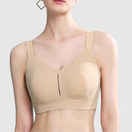 JANE ICE Seamless BRA Underwear Women's Large Chest Full Cup Push-up Anti-sagging Breathable Non-steel Ring Adjustable Bra | CB250927813