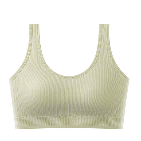 SIVO Beauty Back Vest Fixed Cup No Steel Ring, Push Up, Wrap Bra Plus Size chubby girl Beauty Back breathable vest style, yoga running, China Imported | CT250726769