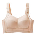 LENA Large Chest Minimizing Push-Up Bra (Full Cup Plus Size) | Cup D E | 5 Hook | Thin Design | Breast Tucking | Anti-Sagging Lift Support | CB2603261017