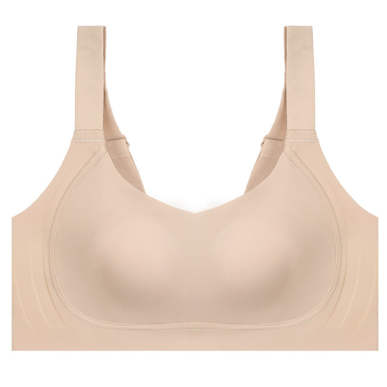 WYRA Ultra-Thin Seamless Full-Cup Push-Up Bra (Summer) Big Chest Small Look | Anti-Sagging | Large Size Friendly | Breathable Comfort | Cup C D E | CB260131959