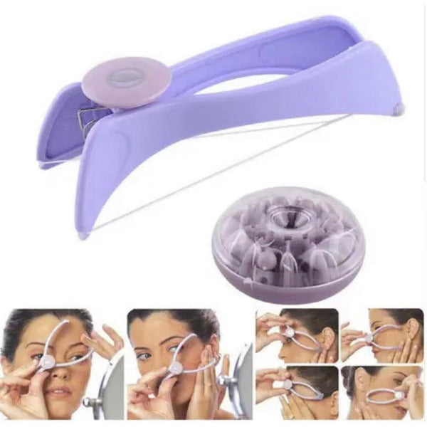 Facial Cotton Thread Hair Remover (Easy Grip Edition) | Precision Threading Tool |hair plucker | Smooth Facial Hair Removal | ISMT260702A184