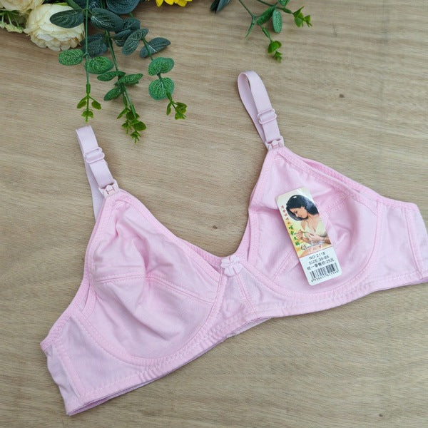 Maternity / Nursing Front Open Bra (China Imported) Easy Feeding Design | Soft Support | Comfortable Mom Care | CB2303092118
