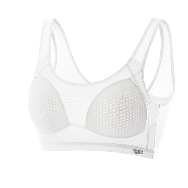 ICE DUFI Seamless bra thin Summer Girls' Underwear Female Students Junior High School Development Girls' Silk Child Bra Mesh Vest Youth Sports Bra | CT250709757